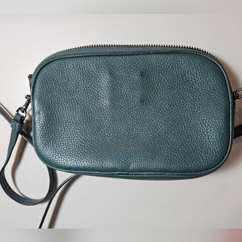 Coach Small Crossbody Bag in Dark Teal - Picture 6 of 9